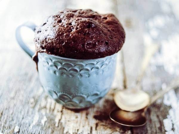 Keto muffin in a mug